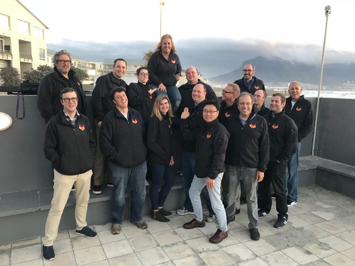The original GitLab Customer Success team at Summit 2018 in Capetown, South Africa
