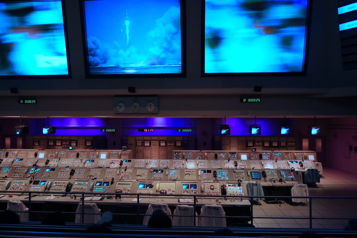 Mission Control at NASA