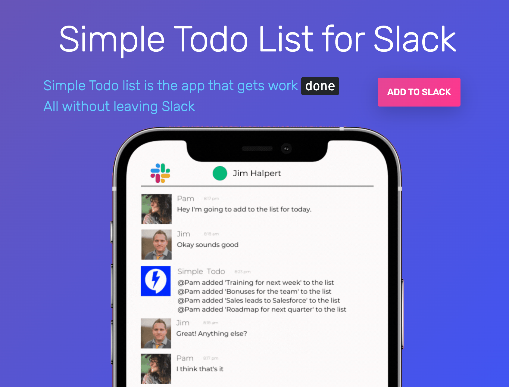 Simple Todo screenshot